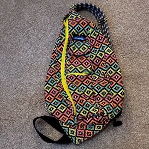 Kavu Neon Geometric Sling Bag